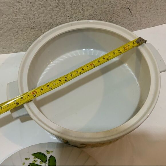 STYSON Japan Vintage Oven to Table Cookware Stamped Retro Casserole Dish Lid EUC - Picture 5 of 8